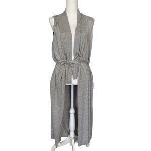Splendid Long Vest Cardigan Duster